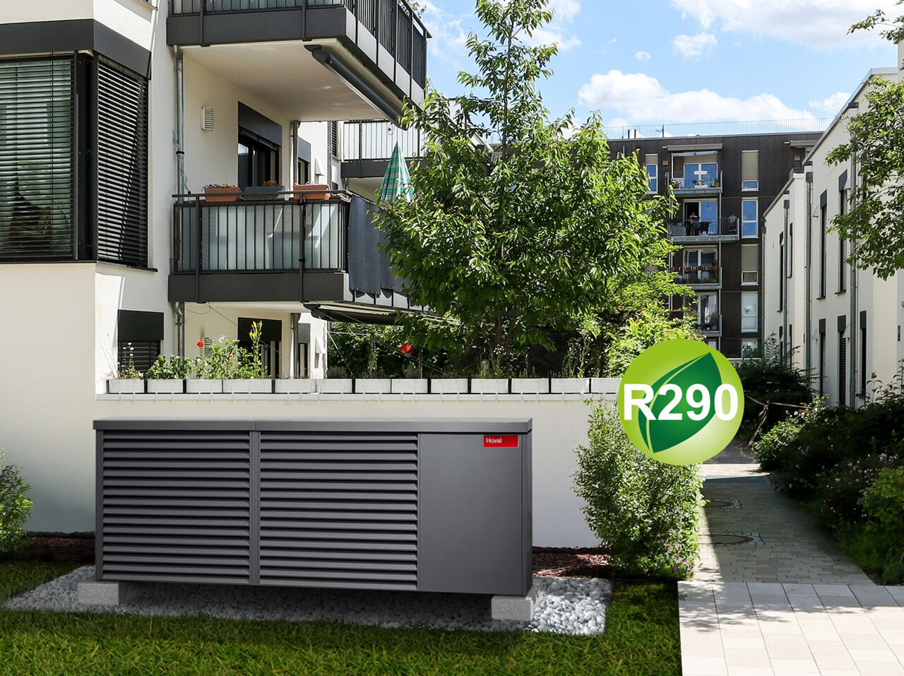 Wärmepumpe für den Wohnbau